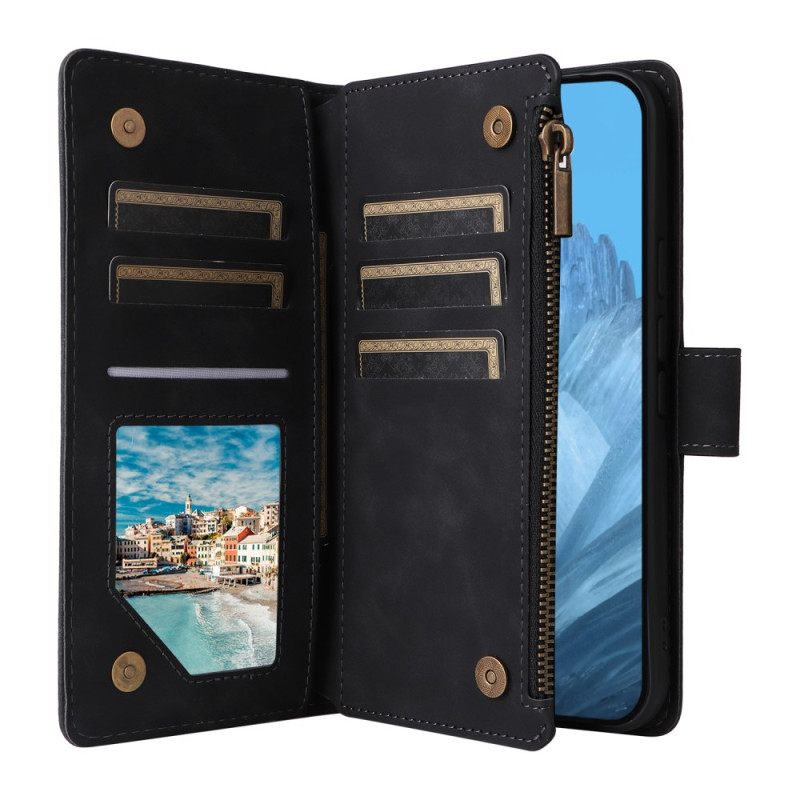 Kotelot Google Pixel 10 / 10 Pro Vetoketjullinen Pussukkalompakko