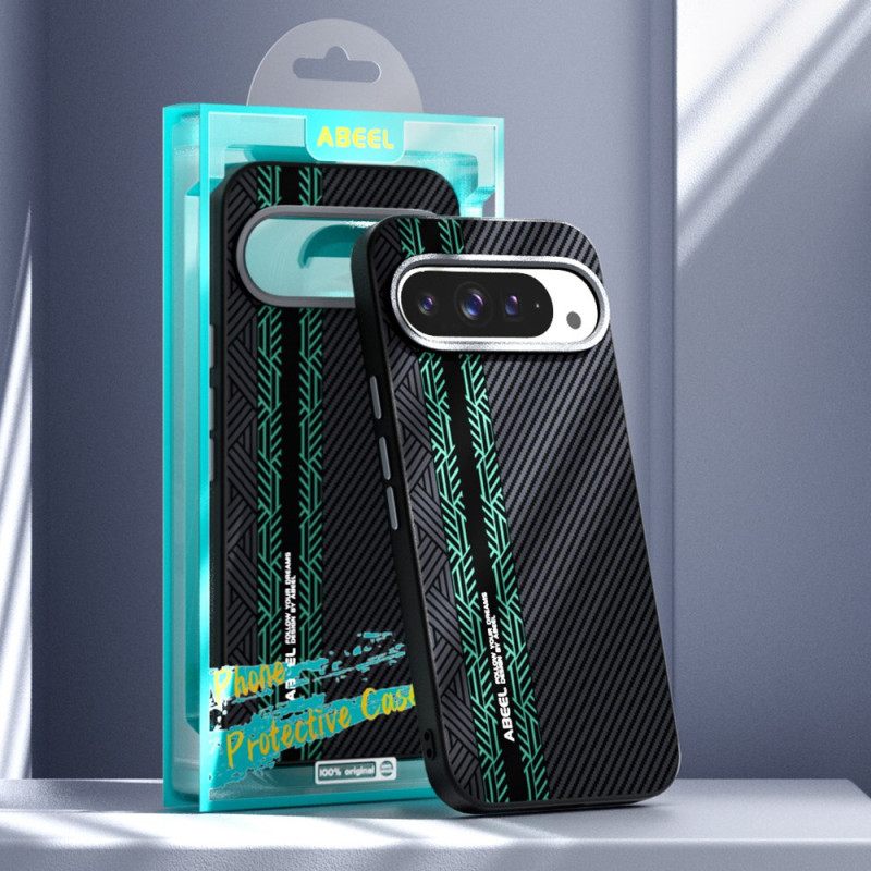 Kuori Google Pixel 10 / 10 Pro Magneettisella Sulkimella Abeel-kuvio Suojakuori