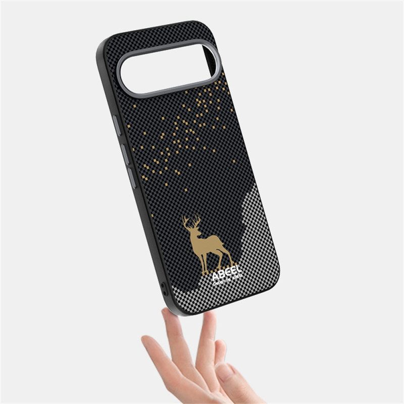 Kuori Google Pixel 10 / 10 Pro Magsafe-yhteensopiva Abeel-kuvio Suojakuori