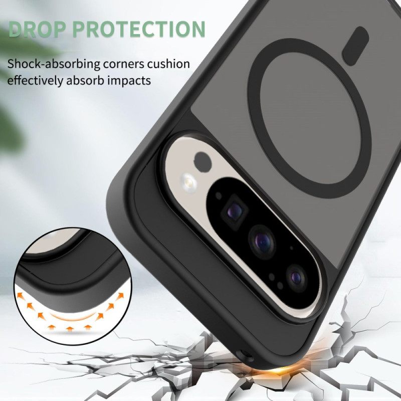 Kuori Google Pixel 10 / 10 Pro Magsafe-yhteensopiva Hybridikorttikotelo Suojakuori