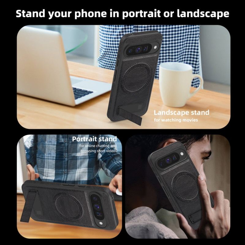 Kuori Google Pixel 10 / 10 Pro Magsafe-yhteensopiva Jalustan Kanssa