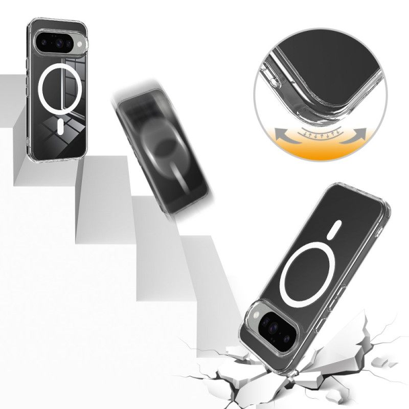 Kuori Google Pixel 10 / 10 Pro Magsafe-yhteensopiva Läpinäkyvä