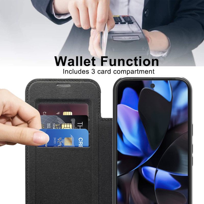 Nahkakotelo Google Pixel 10 / 10 Pro Magsafe-yhteensopiva Rfid-suojauksen Kanssa