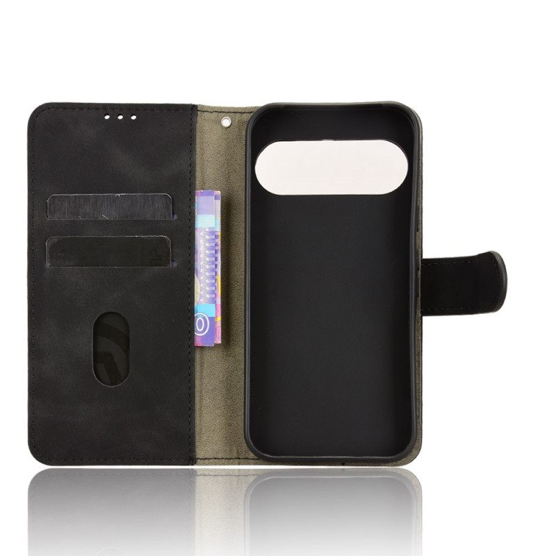 Nahkakotelo Google Pixel 10 / 10 Pro Mokkanahkakuvioinen