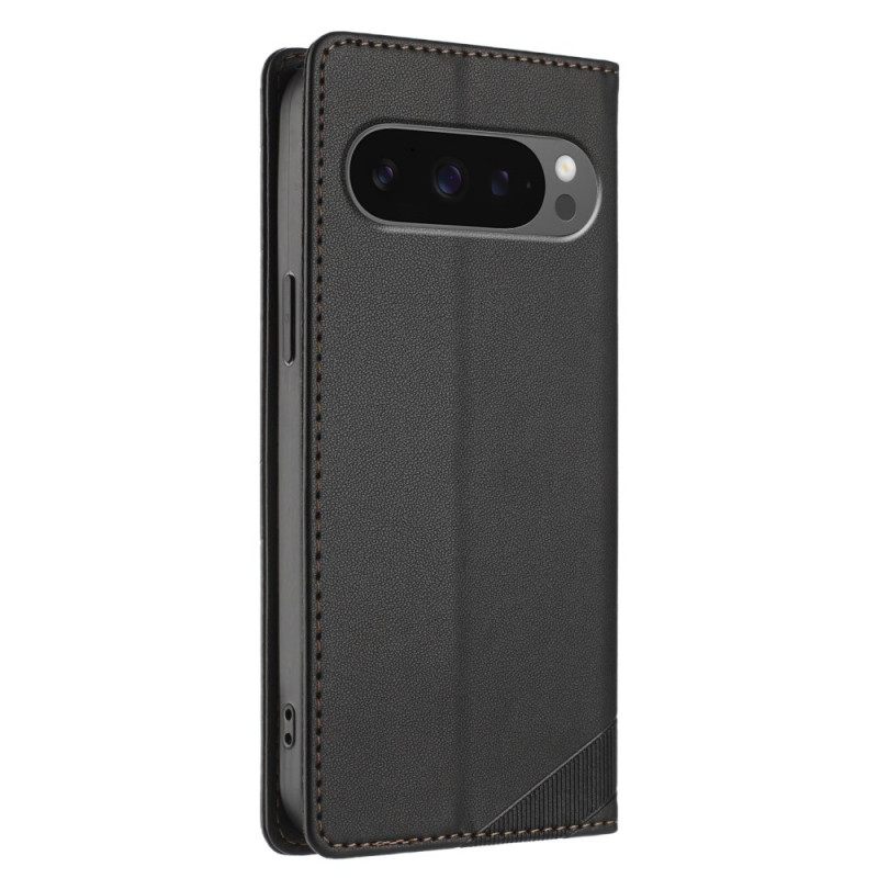 Nahkakotelo Google Pixel 10 / 10 Pro Punk-tyylinen