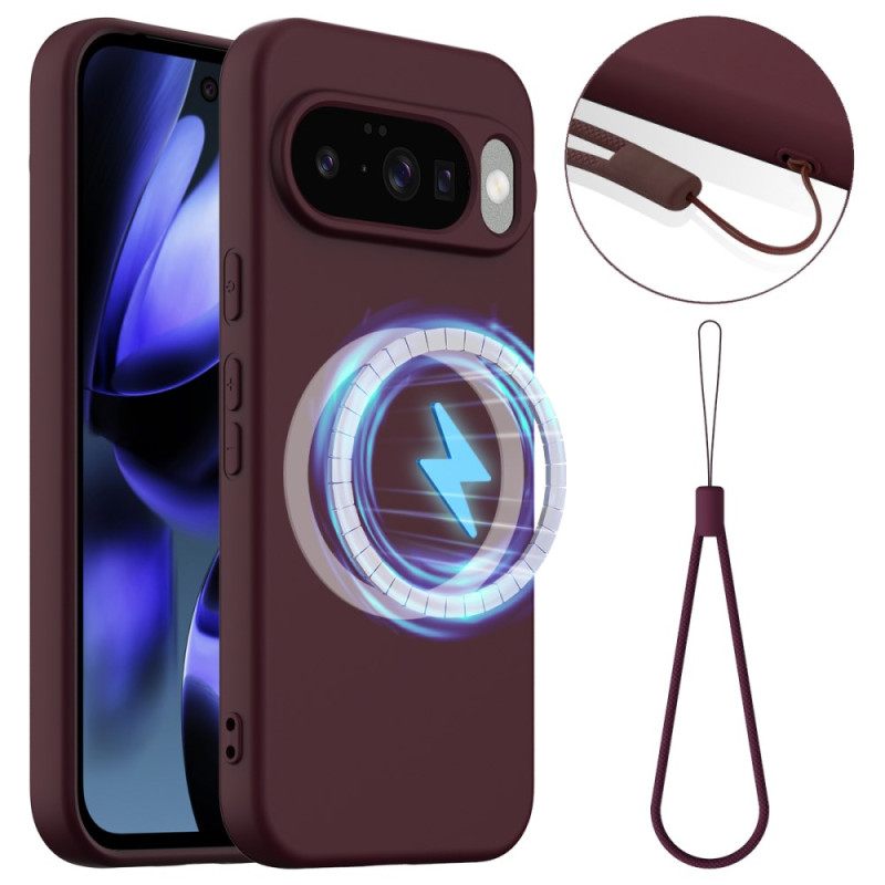 Puhelinkuoret Google Pixel 10 / 10 Pro Magsafe-yhteensopiva Silikoninauha