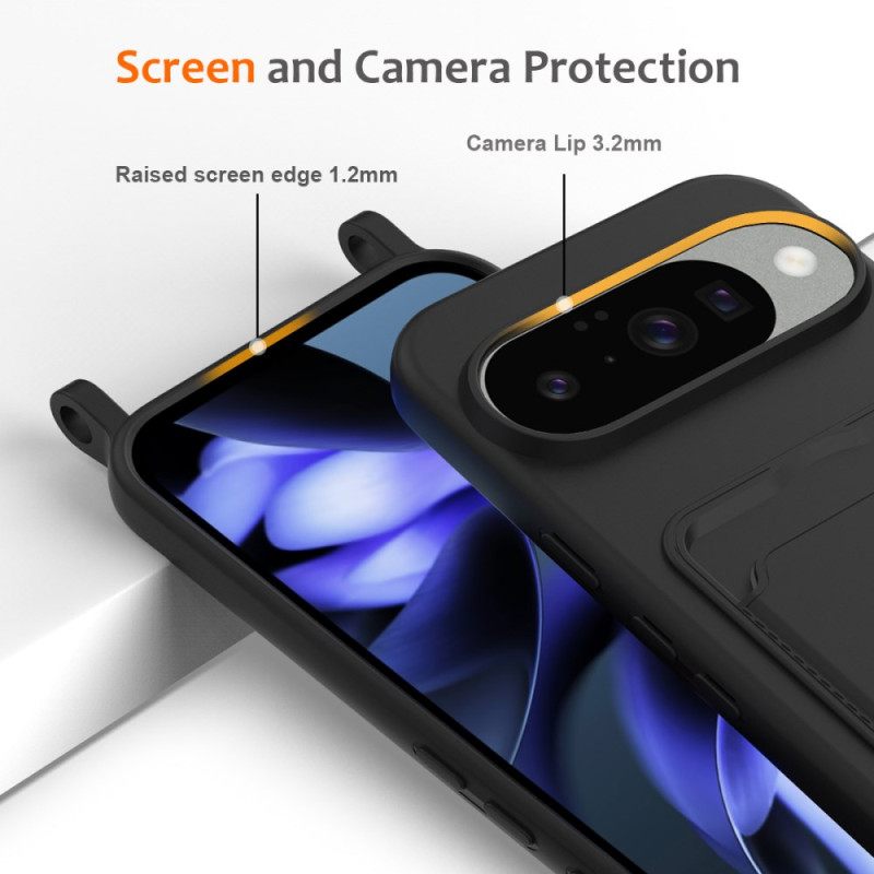 Puhelinkuoret Google Pixel 10 / 10 Pro Silikoninen Korttikotelo