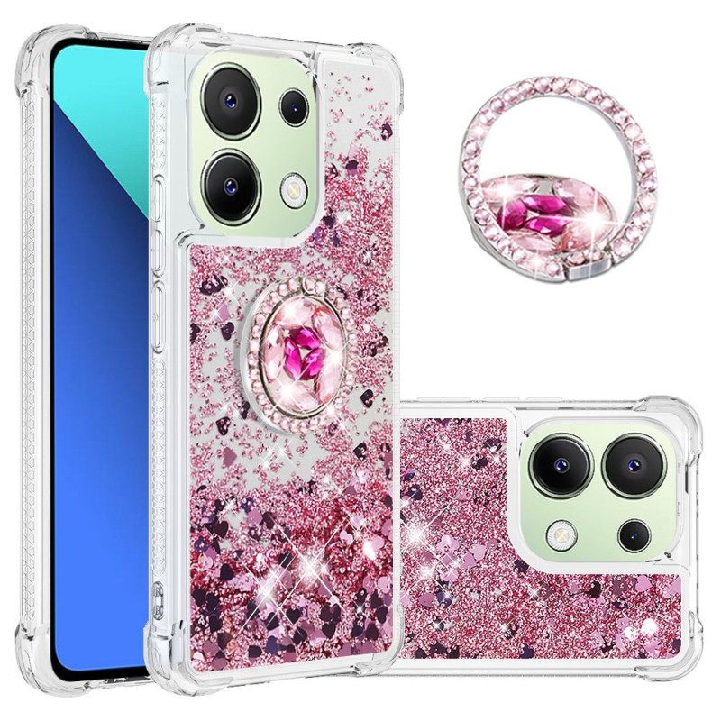 Case Xiaomi Redmi Note 13 4g Puhelinkuoret Glitter Ring -tuki
