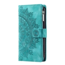 Case Für Xiaomi Redmi Note 14 Pro 5g Mandala-wildleder-effekt Wallet
