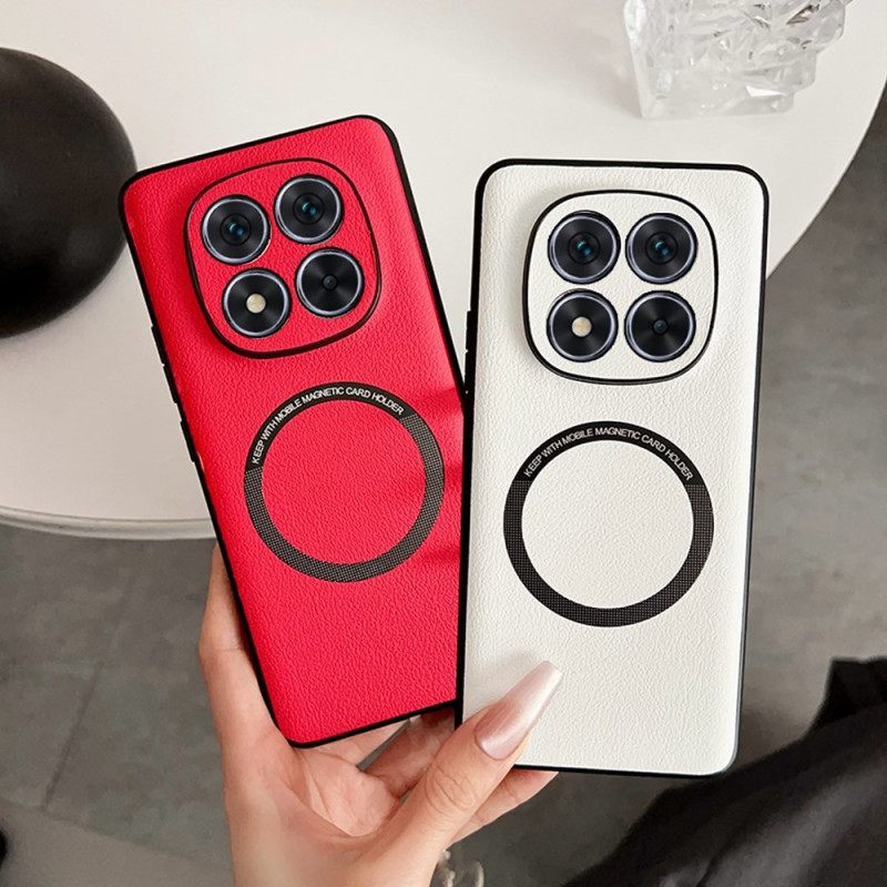 Kuori Xiaomi Redmi Note 14 Pro 5g Magsafe-yhteensopiva Nahkaefekti