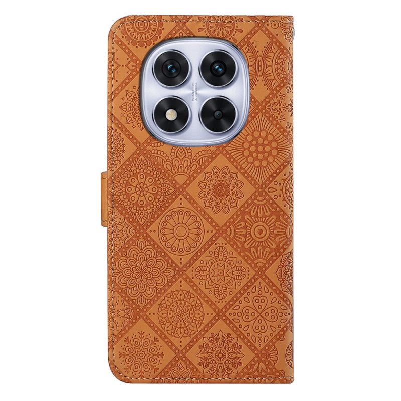 Lederhüllen Für Xiaomi Redmi Note 14 Pro 5g Ethno-stil