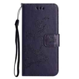 Lederhüllen Xiaomi Redmi Note 14 Pro 5g Handyhülle Blumenmuster