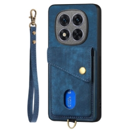 Nahkaefektikorttikotelo Ja Nauha