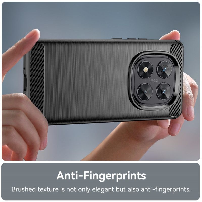 Puhelinkuoret Xiaomi Redmi Note 14 Pro 5g Harjattu Hiilikuitu