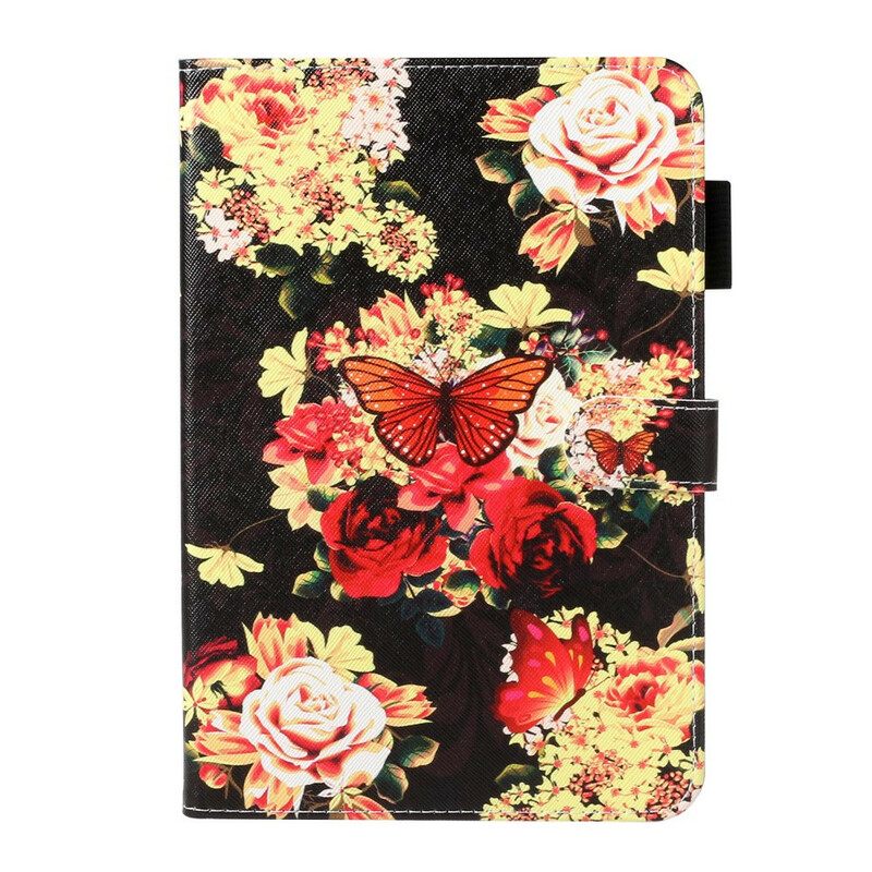 Kotelot Samsung Galaxy Tab S5e Flowers