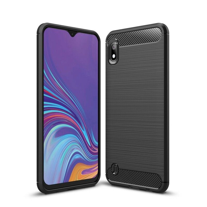 Kuori Samsung Galaxy A10 Harjattu Hiilikuitu