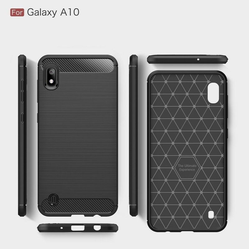 Kuori Samsung Galaxy A10 Harjattu Hiilikuitu