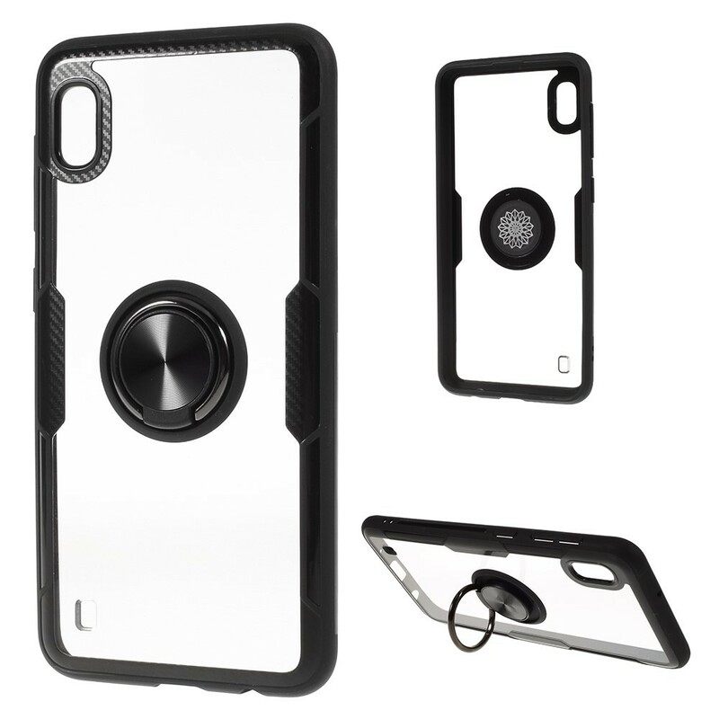 Kuori Samsung Galaxy A10 Läpinäkyvä Rengastuella