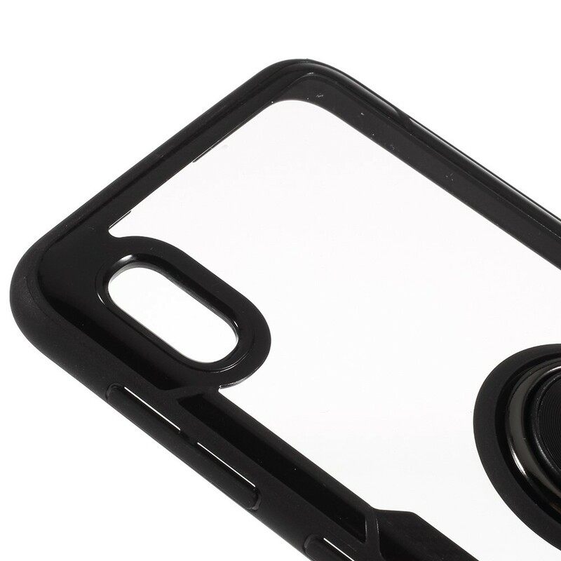 Kuori Samsung Galaxy A10 Läpinäkyvä Rengastuella
