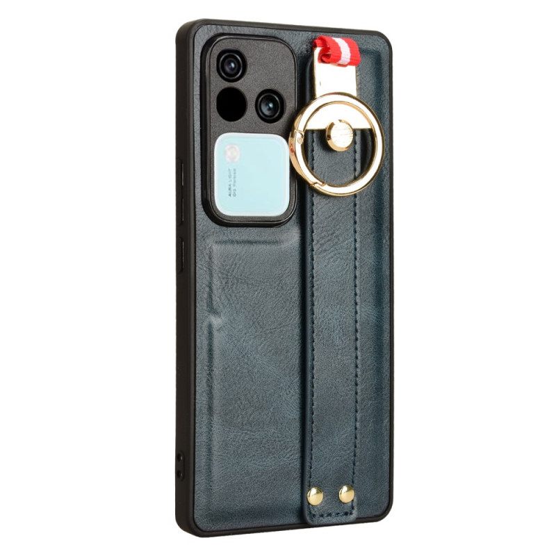 Case Vivo V30 5g Puhelinkuoret Käyttöohjeen Mukainen Ranneke Ja Rengas