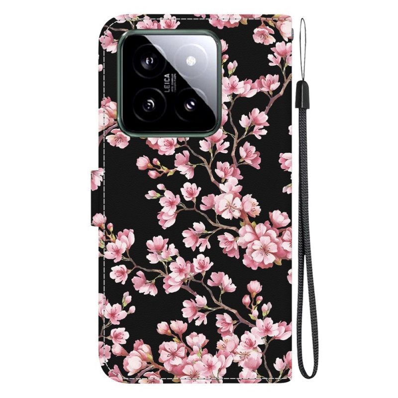 Kotelot Xiaomi 14 Plum Blossoms