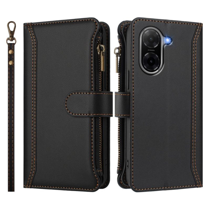 Kotelot Poco C71 9 Korttipaikan Lompakko Nauhalla