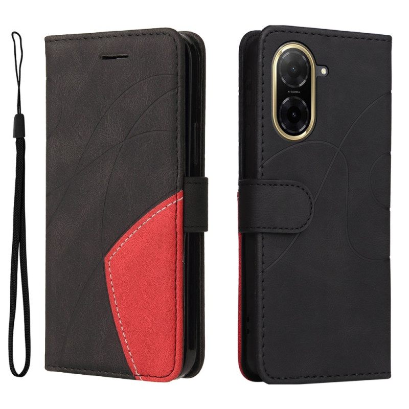 Kotelot Poco C71 Kaksisävyinen Aaltokuvio Suojakuori