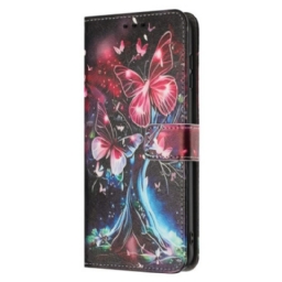 Kotelot Poco C71 Puhelinkuoret Puu Ja Perhoset