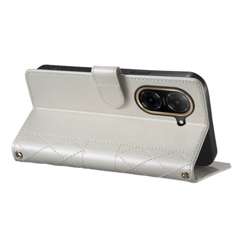 Kotelot Poco C71 Tikattu Hihnalla Ja Olkahihnalla