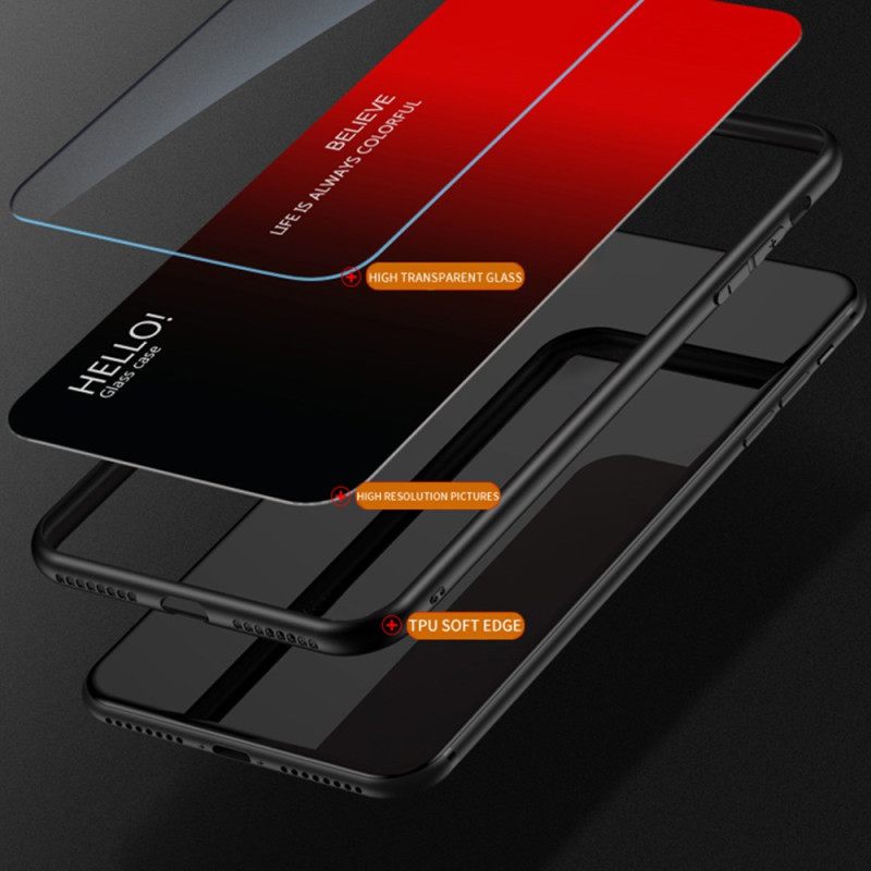 Kuori Poco C71 Hello-karkaistu Lasi Suojakuori