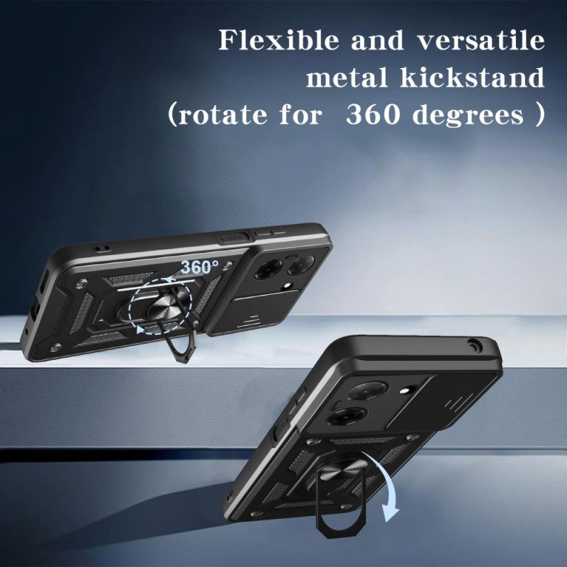 Kuori Poco C71 Liukuva Kameran Suojus Ja Rengaspidike