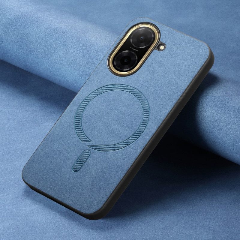 Kuori Poco C71 Magsafe-yhteensopiva Nahkakuvioinen