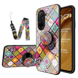 Kuori Poco C71 Tilkkutäkkikuvioinen Jalusta Ja Hihna Suojakuori