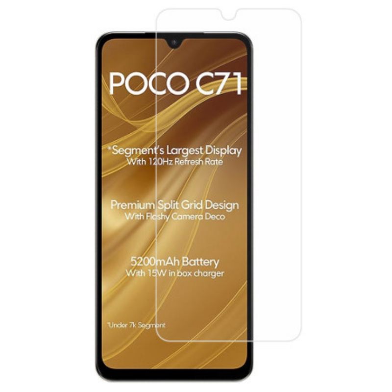 Suojaava Karkaistusta Lasista Valmistettu Näytönsuoja Poco C71