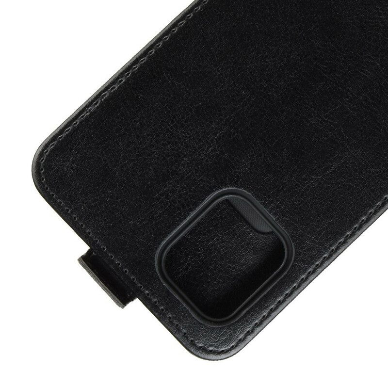 Kotelot Samsung Galaxy Note 10 Lite Taitettava Nahkaefekti