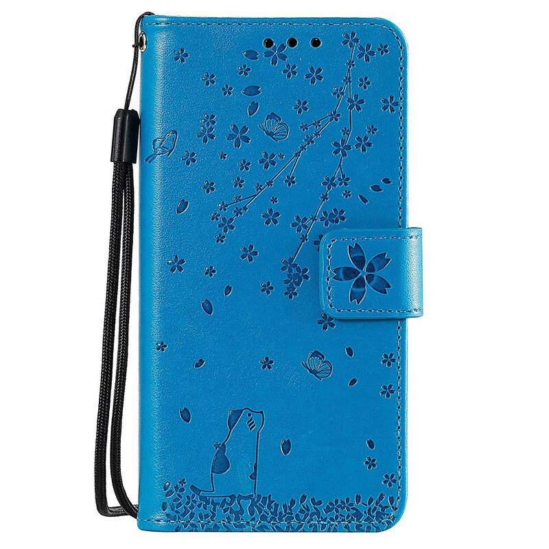 Kotelot Samsung Galaxy A10e Suojaketju Kuori Daydreaming Lanyardissa