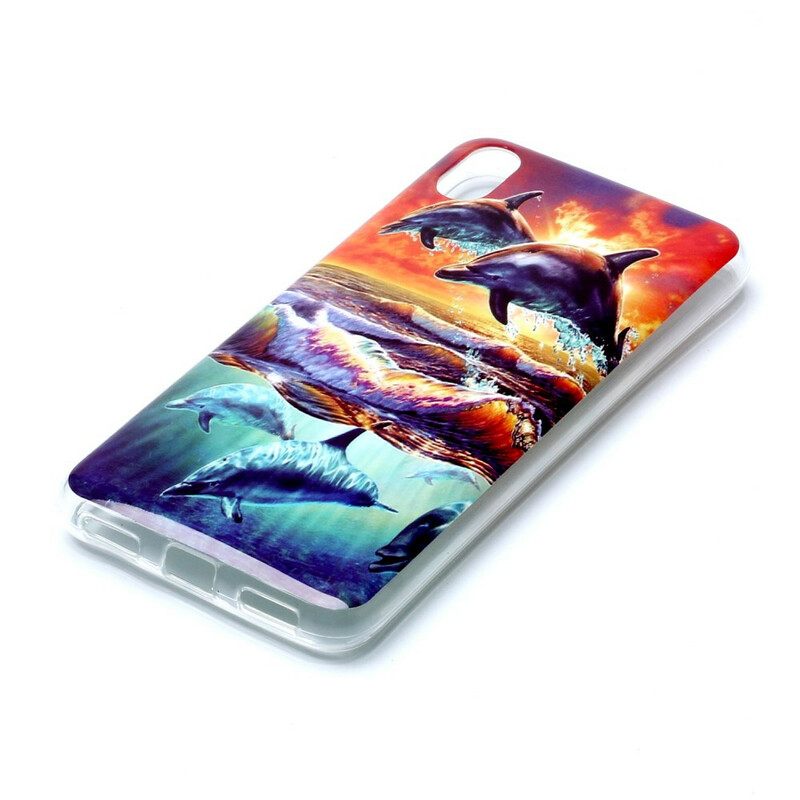 Case Xiaomi Redmi 7A Dolphins Go Free