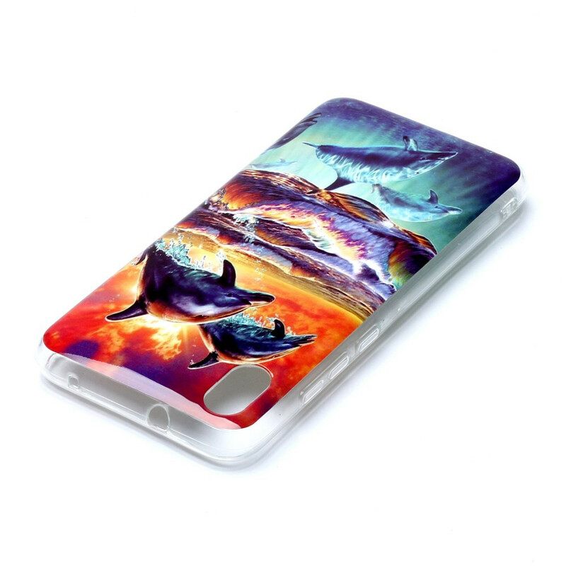 Case Xiaomi Redmi 7A Dolphins Go Free