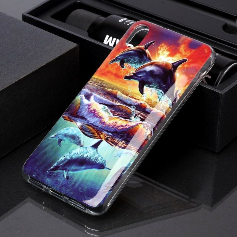 Case Xiaomi Redmi 7A Dolphins Go Free