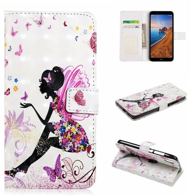 Nahkakotelo Xiaomi Redmi 7A Magic Fairy