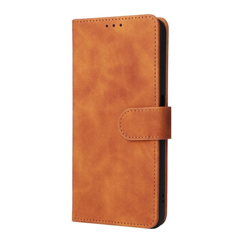 Flip Case Realme C35 Suojaketju Kuori Skin-touch Feeling Hihna