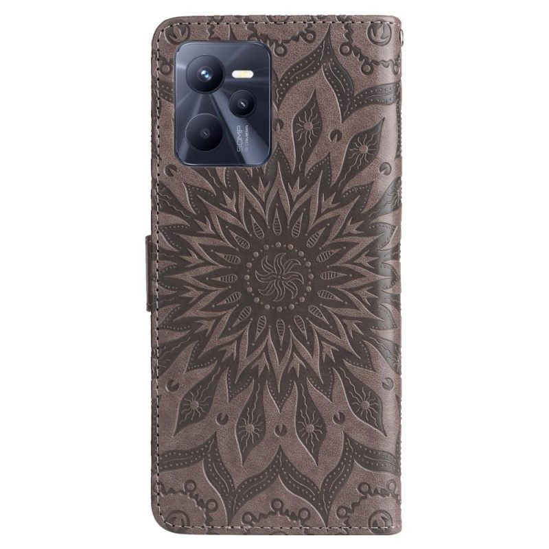 Kotelot Realme C35 Suojaketju Kuori Mandala Aurinkohihna