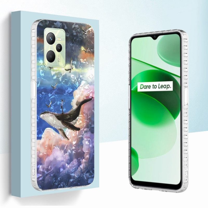 Kuori Realme C35 Tyylikäs Valas