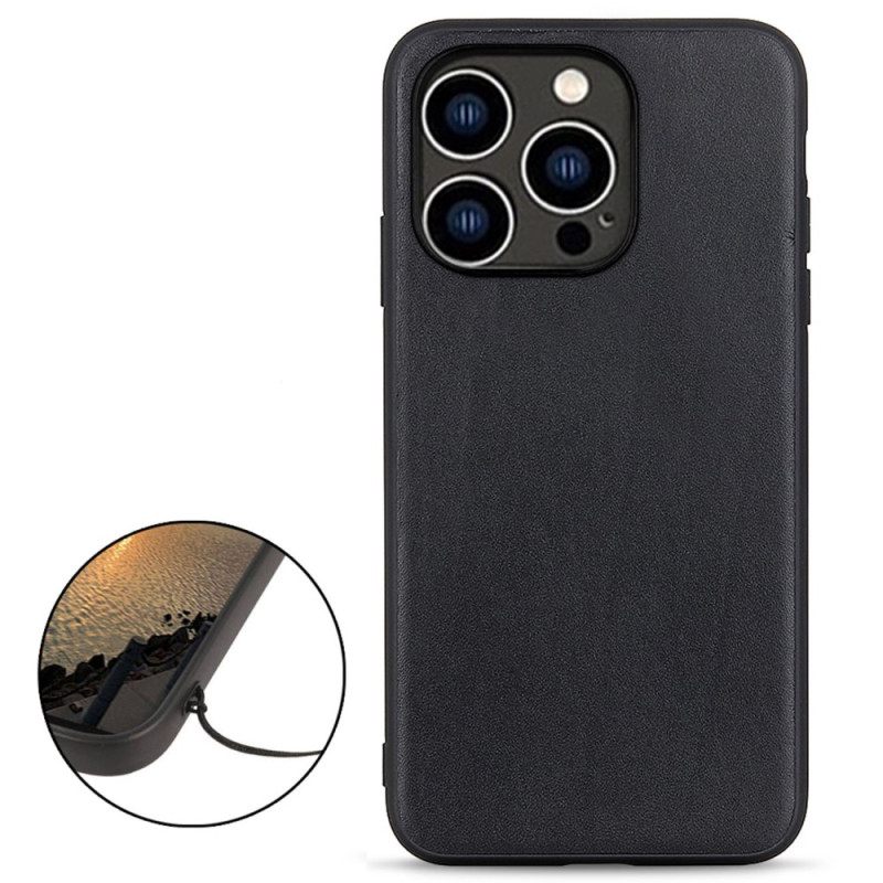 Case iPhone 14 Pro Aitoa Nahkaa