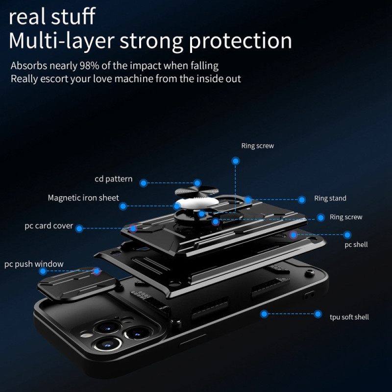 Case iPhone 14 Pro Monitoiminen