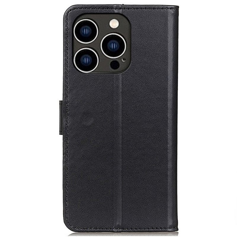 Kotelot iPhone 14 Pro Simple Leather Effect
