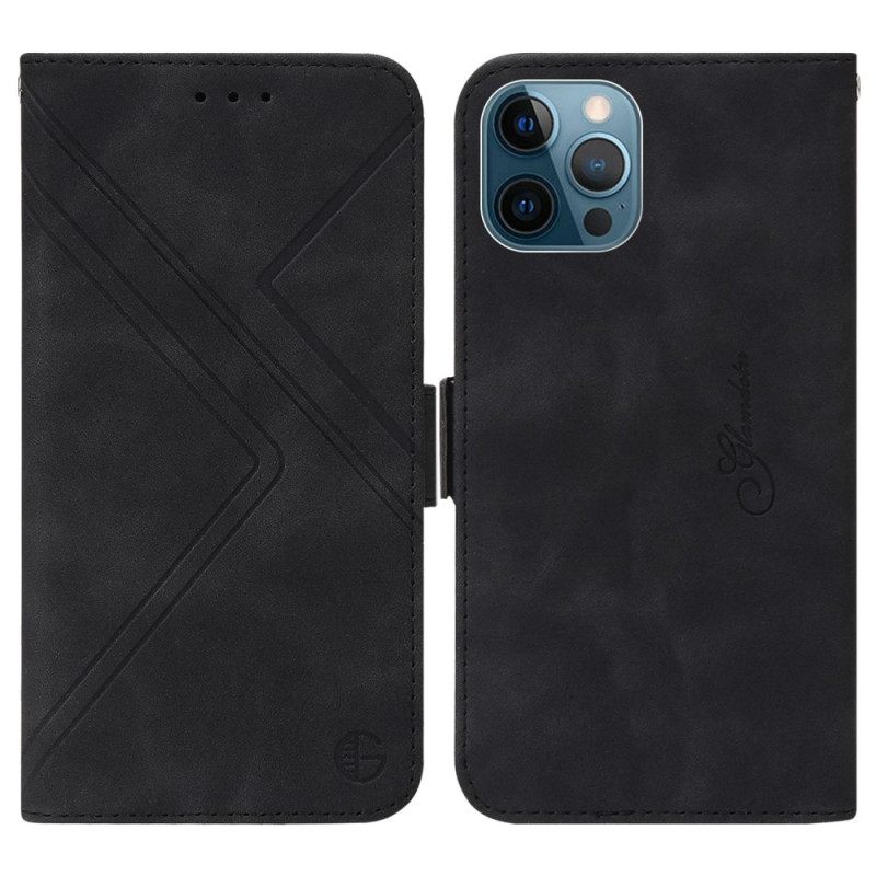 Kotelot iPhone 14 Pro Zig Zag Rfid
