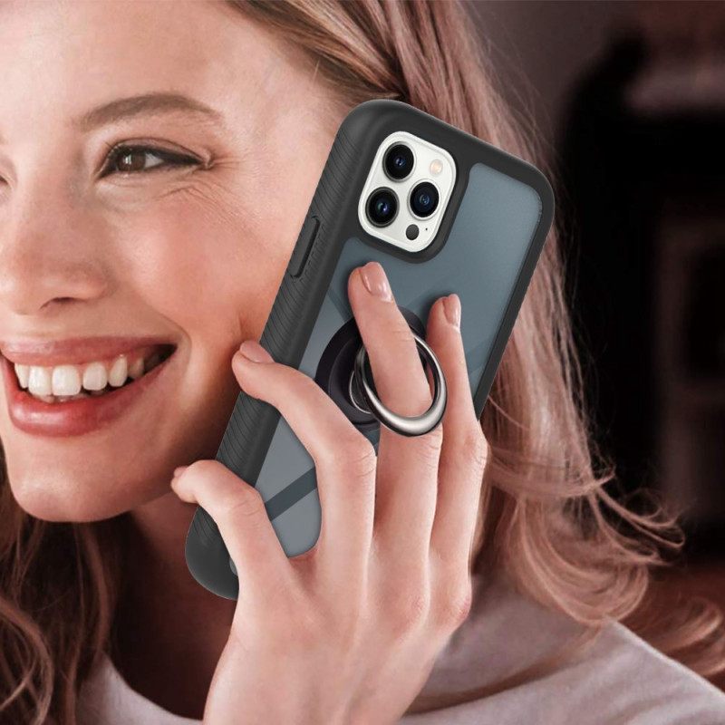 Kuori iPhone 14 Pro Hybridirenkaan Tuki