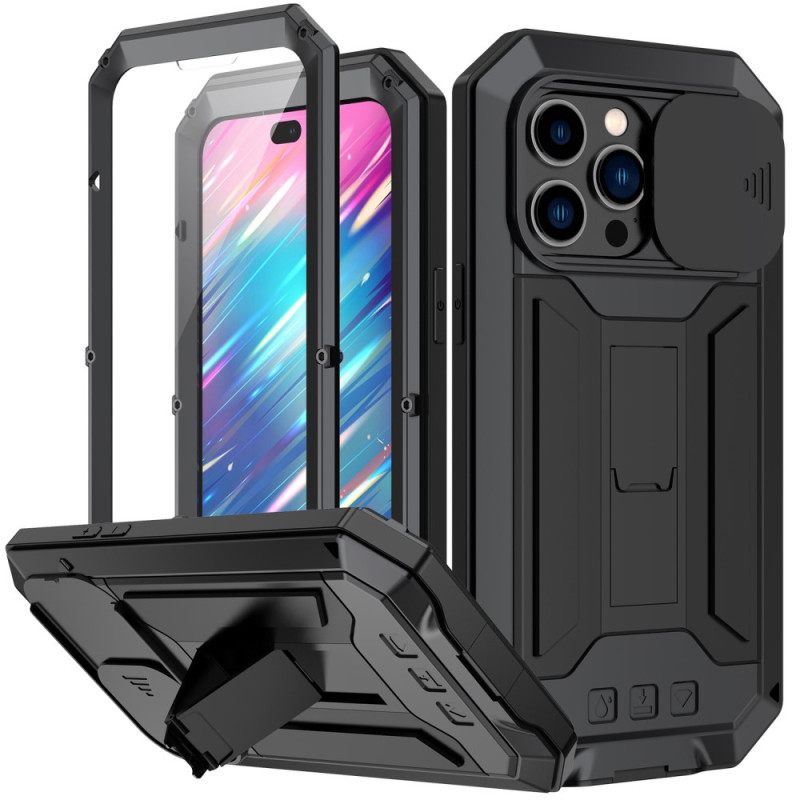 Kuori iPhone 14 Pro Kestävä Karkaistulla Lasinäytöllä