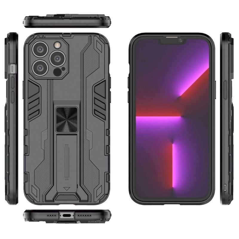 Kuori iPhone 14 Pro Pysty- Ja Vaakasuora Irrotettava Teline